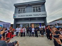 Kementerian BUMN & BRI Resmikan Rumah BUMN di Tarutung