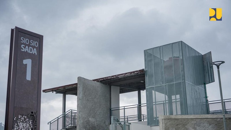 Indonesia akan punya Patung Yesus tertinggi dengan nama  Patung Kristus Penyelamat di Puncak Bukit  Sibea-bea setinggi 61 meter, Samosir Sumatera Utara. Sebelumnya ada  Monumen Yesus Memberkati di Manado, Sulawesi Utara. (Dok. Kementerian PUPR)