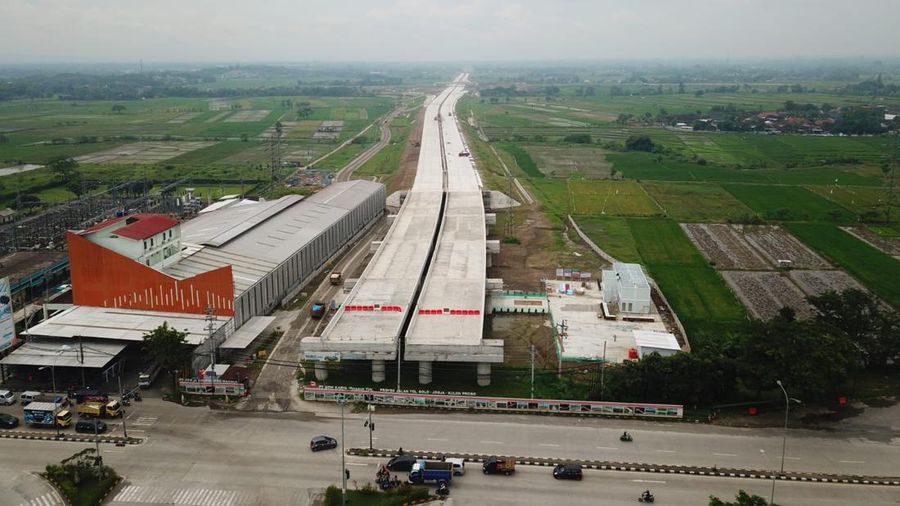 Jalan Tol Solo-Yogyakarta-Kulon Progo yang tengah dibangun ditargetkan bisa selesai tahun 2025/Dok: BPJT Kementerian PUPR