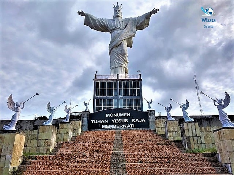 Patung Yesus bantu burke, tana toraja. (Dok.Kemenparekraf)