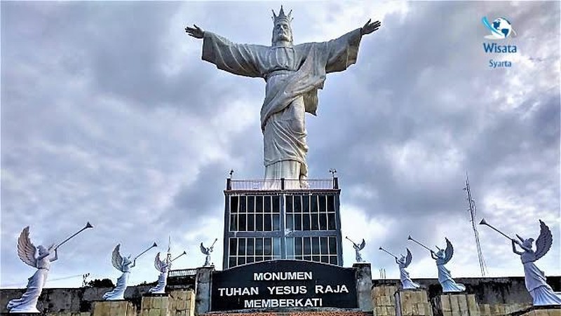 Patung Yesus bantu burke, tana toraja. (Dok.Kemenparekraf)