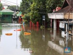 Banjir Terjang Bekasi, Kantor DPC PDI dan PPP Terendam
