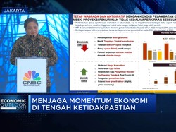 Menko Airlangga: RI Waspada & Antisipasi Risiko Global 2023