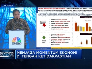 Menko Airlangga: RI Waspada & Antisipasi Risiko Global 2023