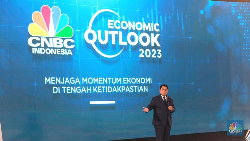 Economic Outlook 2023 dengan tema 