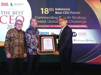 Bos BRI Raih Indonesia Best CEO 2022