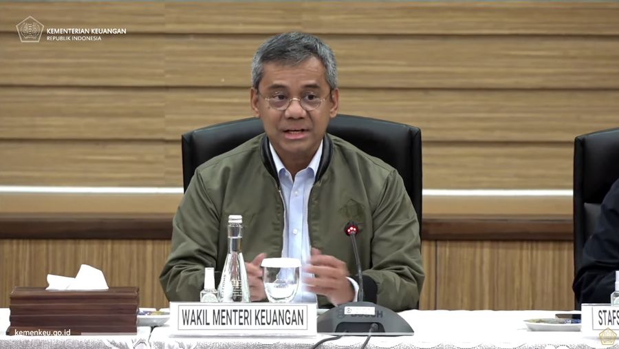 Konferensi Pers Sinergi Kemenkeu dan KPK dalam Pengawasan Pegawai Kementerian Keuangan