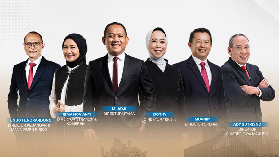Sah! Pelindo Rombak Jajaran Direksi Subholding Peti Kemas