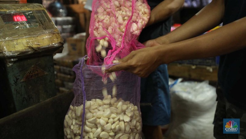 Bawang Putih (CNBC Indonesia/Tri Susilo)