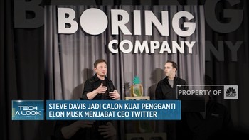 Steve Davis, Calon Kuat Pengganti Elon Musk Jadi CEO Twitter