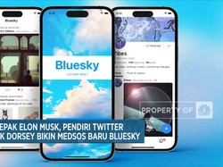 Didepak Elon Musk, Jack Dorsey Bikin Medsos Baru "Bluesky"