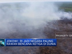Jokowi: RI Jadi Negara Paling Rawan Bencana Ketiga di Dunia