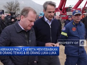 Menteri Transportasi Yunani Mundur Buntut Tabrakan Kereta