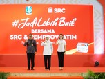 Gubernur Jatim Resmikan Kolaborasi Pojok Lokal SRC & Zona KIP