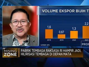 Bos Freeport: Pabrik Tembaga Raksasa RI Siap Operasi 2024