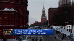 Video: Rusia Beri Kado Buat RI, Bebas Visa Selama Enam Bulan