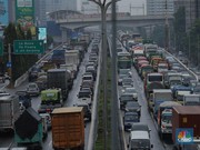 Foto: Ilustrasi kemacetan di Jakarta. (CNBC Indonesia/Tri Susilo)
