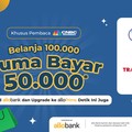Khusus Pembaca CNBC! Belanja Rp 100.000 Bayar Rp 50.000