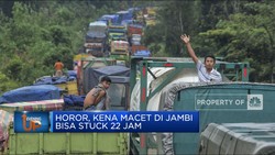 Video: Horor, Macet di Jambi Stuck 22 Jam Makan Korban Jiwa