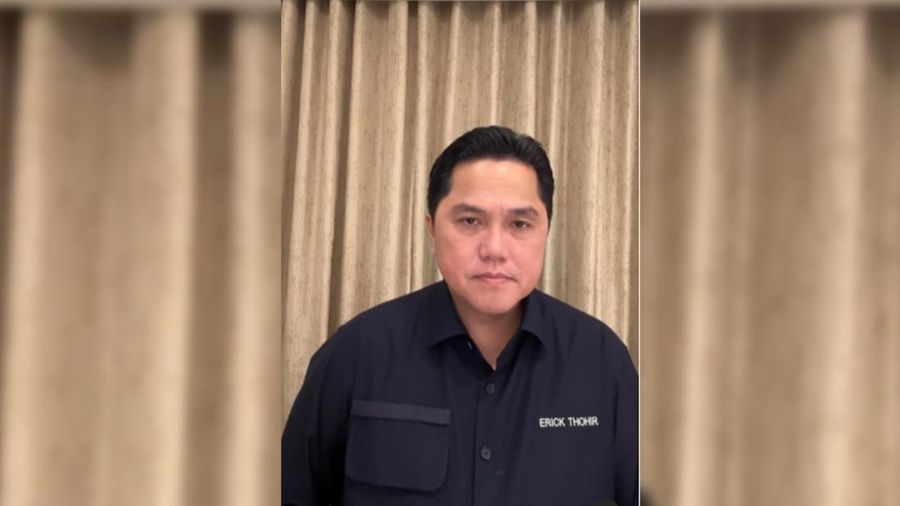 Menteri Badan Usaha Milik Negara (BUMN) Erick Thohir Mengucapkan belasungkawa atas kebakaran terminal bbm pertamina di plumpang dalam postingan instagram pribadinya. (Tangkapan Layar Instagram @erickthohir)