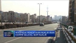 Waspada! Pengayaan Nuklir Iran Hampir Selevel Bom Nuklir
