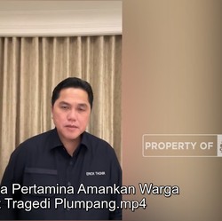 Erick Minta Pertamina Amankan Warga & Usut Tragedi Plumpang