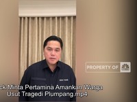 Erick Minta Pertamina Amankan Warga & Usut Tragedi Plumpang