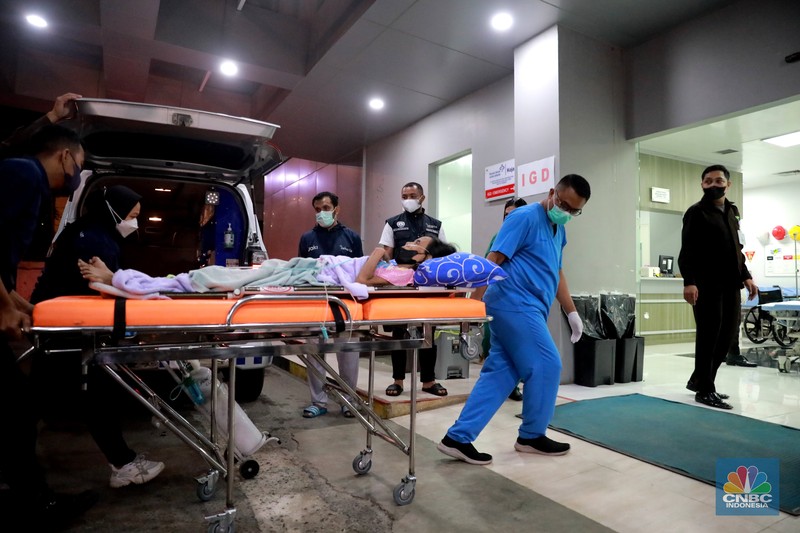 Kebakaran di Kawasan Plumpang, Jakarta Utara, Jumat, 3/3/2023. (CNBC Indonesia/Muhammad Sabki) Kebakaran di Kawasan Plumpang, Jakarta Utara, Jumat, 3/3/2023. (CNBC Indonesia/Muhammad Sabki)