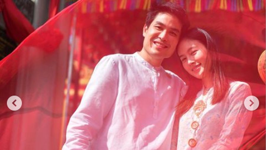 Pada akhirnya, model transgender tercantik Nong Poy telah resmi menjadi pasangan konglomerat Thailand, Oak Phakwa Hongyok. Keduanya melangsungkan pernikahan pada Rabu, 1 Maret 2023. (Tangkapan Layar Instagram @poydtreechada)