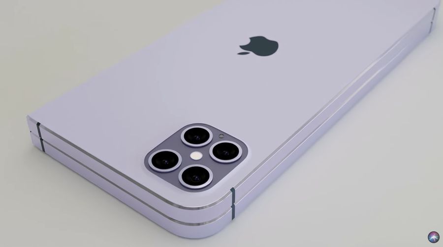 Apple Foldable Phone Concept. (Tangakapan Layar Youtube  #ios beta news)