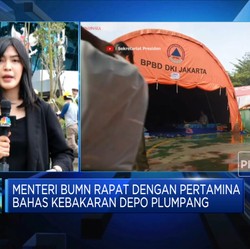 Menteri BUMN Rapat Dengan Pertamina, Bahas Kebakaran?