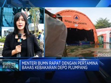 Menteri BUMN Rapat Dengan Pertamina, Bahas Kebakaran?