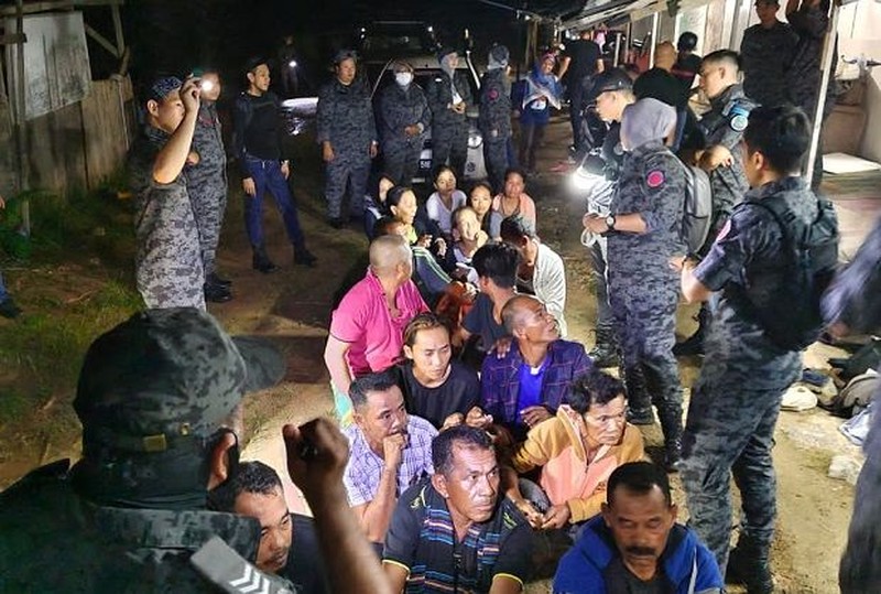 Perkampungan ilegal WNI di Negeri Sembilan Malaysia.
