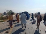 Potret Ngeri Bom Bunuh Diri Serang Polisi Pakistan, 9 Tewas