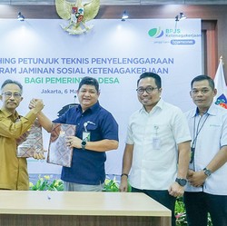 BPJS Ketenagakerjaan Luncurkan Panduan Jamsostek Bagi Pemdes