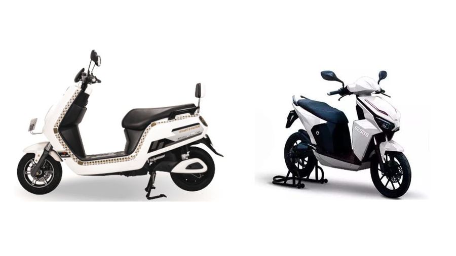 Ilustrasi motor listrik Selis dan Gesits.