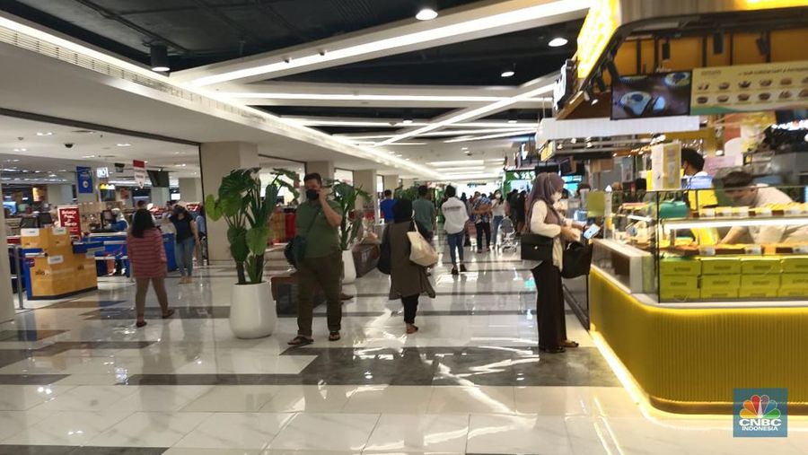 Suasana mal dikawsan Jakarta (վ/Martyasari Rizky)