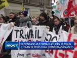 Menentang Aturan Pensiun, Jutaan Demonstran Lumpuhkan Prancis