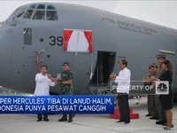 Super Hercules Tiba di Lanud Halim, RI Punya Pesawat Canggih