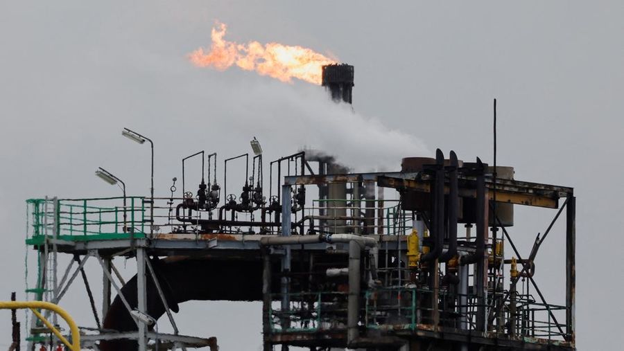 A view shows the ExxonMobil oil refinery in Port-Jerome-sur-Seine, France, March 8, 2023. REUTERS/Pascal Rossignol