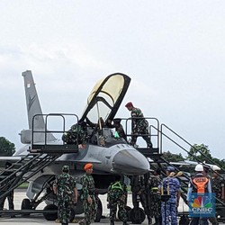 Jet Tempur F-16 yang Dijajal Prabowo Ternyata Harganya Rp 1 T