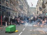 Prancis Panas! Jutaan Orang ke Jalan, Kilang Minyak Diblokir