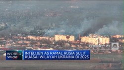 Intelijen AS Ramal Rusia Sulit Kuasai Wilayah Ukraina di 2023