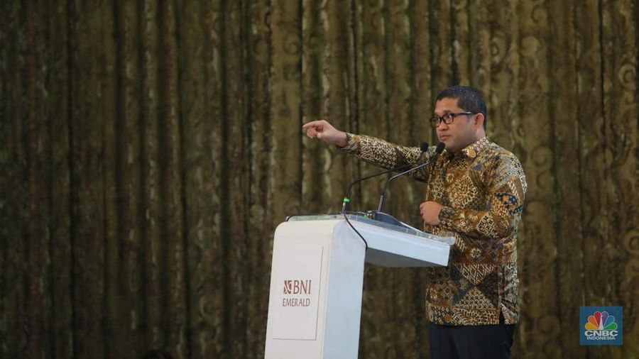 Kepala Badan Kebijakan Fiskal (BKF) Febrio Nathan Kacaribu, dalam BNI Emerald Market Outlook dengan tema 
