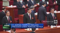 Cetak Sejarah, Xi Jinping Jadi Presiden China 3 Periode