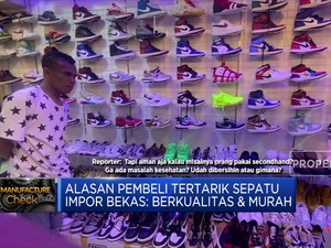 Minat Sepatu Impor Bekas Tinggi, Pasar RI Tampung Limbah?