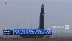 Korut Luncurkan Rudal Jelang Latihan Bersama AS dan Korsel