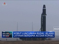 Korut Luncurkan Rudal Jelang Latihan Bersama AS dan Korsel