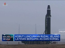 Korut Luncurkan Rudal Jelang Latihan Bersama AS dan Korsel