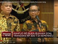 Mahfud MD: Transaksi Rp 300 T Kemenkeu Adalah Pencucian Uang